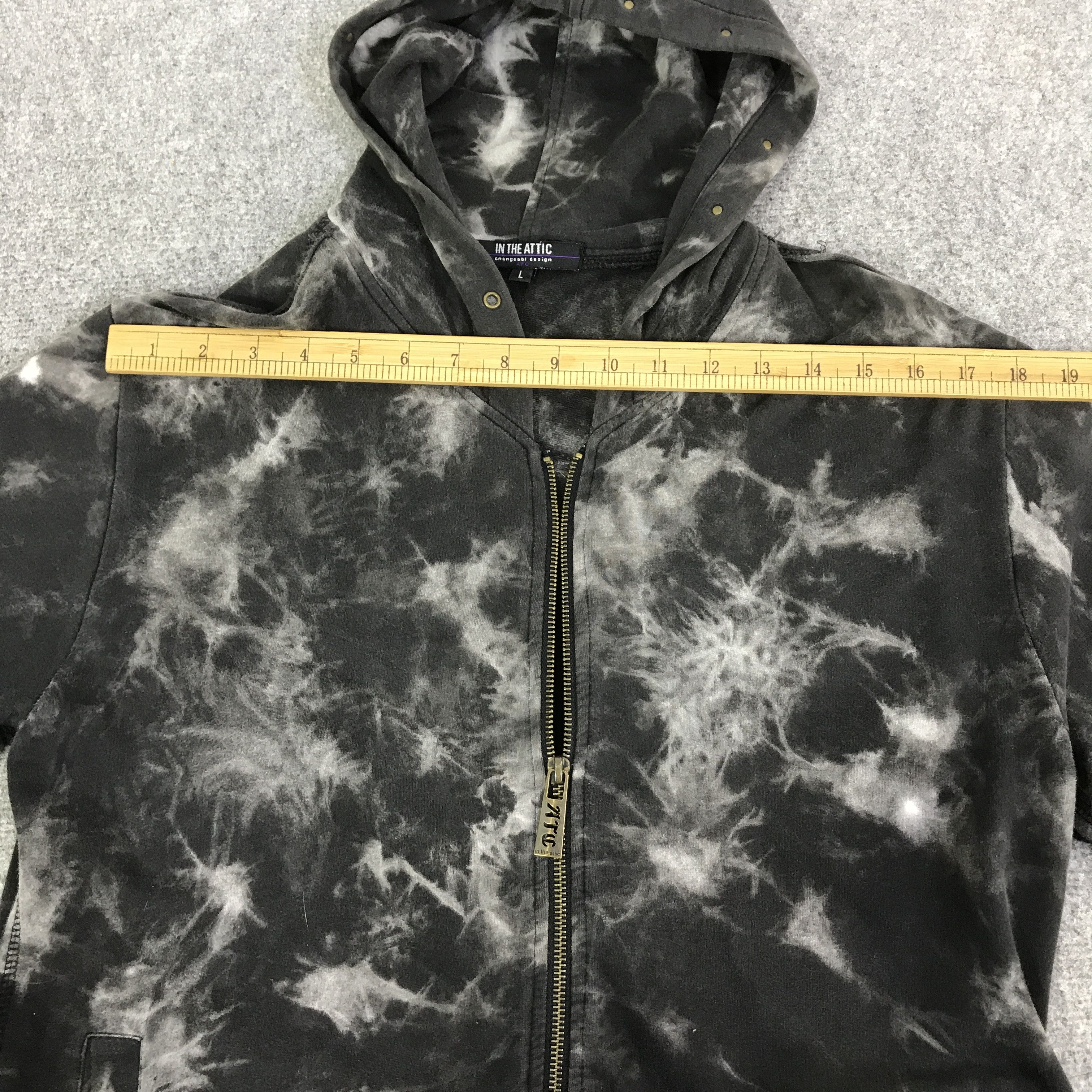 In The Attic JAPAN PUNK IN THE ATTIC HOODIE JACKET K96B5 Size US M / EU 48-50 / 2 - 5 Thumbnail
