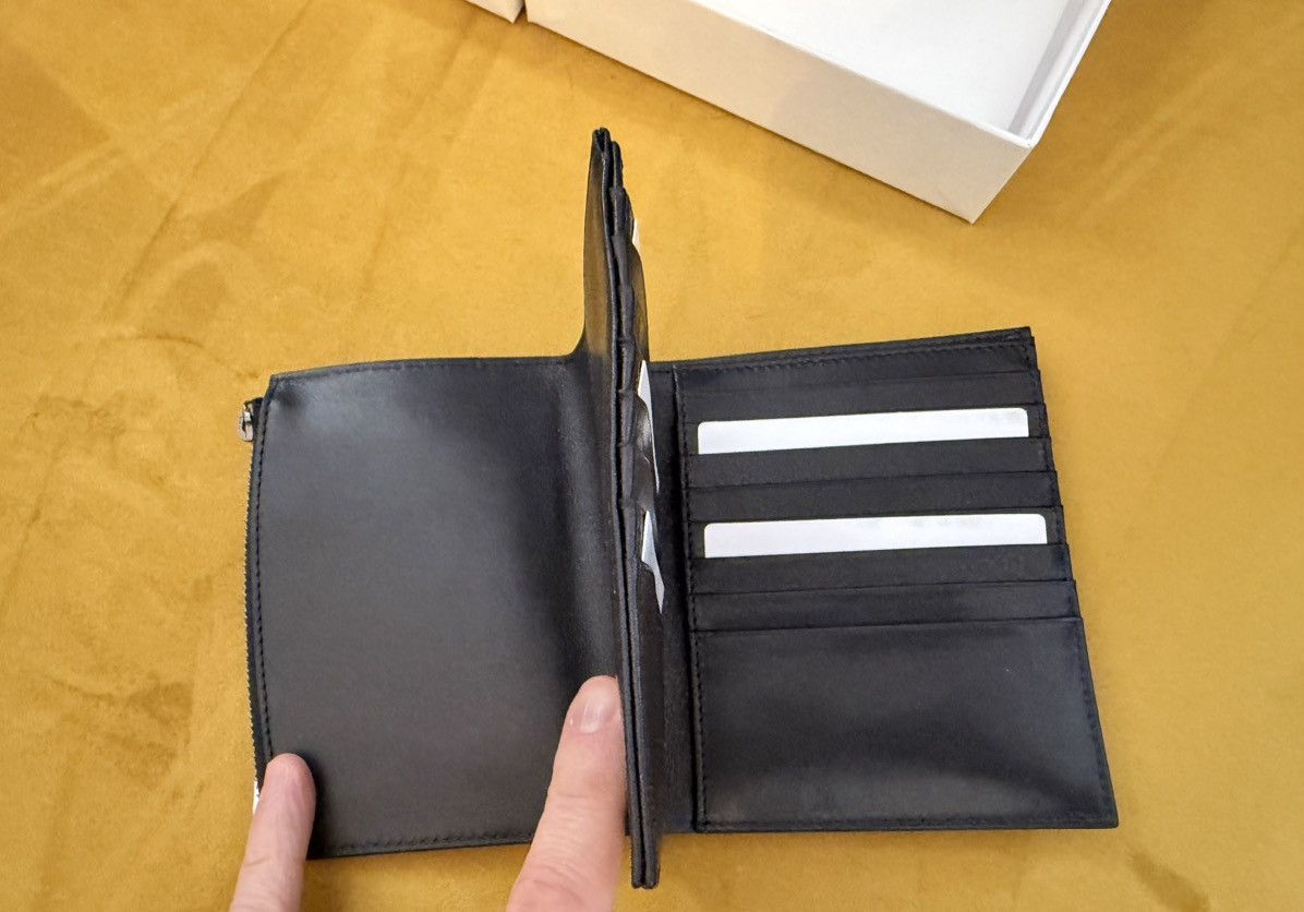 Maison Margiela Four-stitch multi-pocket leather wallet, made in Italy Size ONE SIZE - 14 Thumbnail