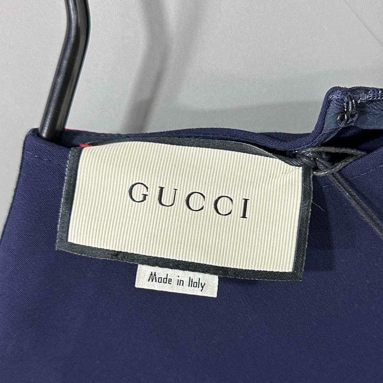 Gucci Gucci Silk Side Stripe Dress-2505 Size M / US 6-8 / IT 42-44 - 4 Thumbnail
