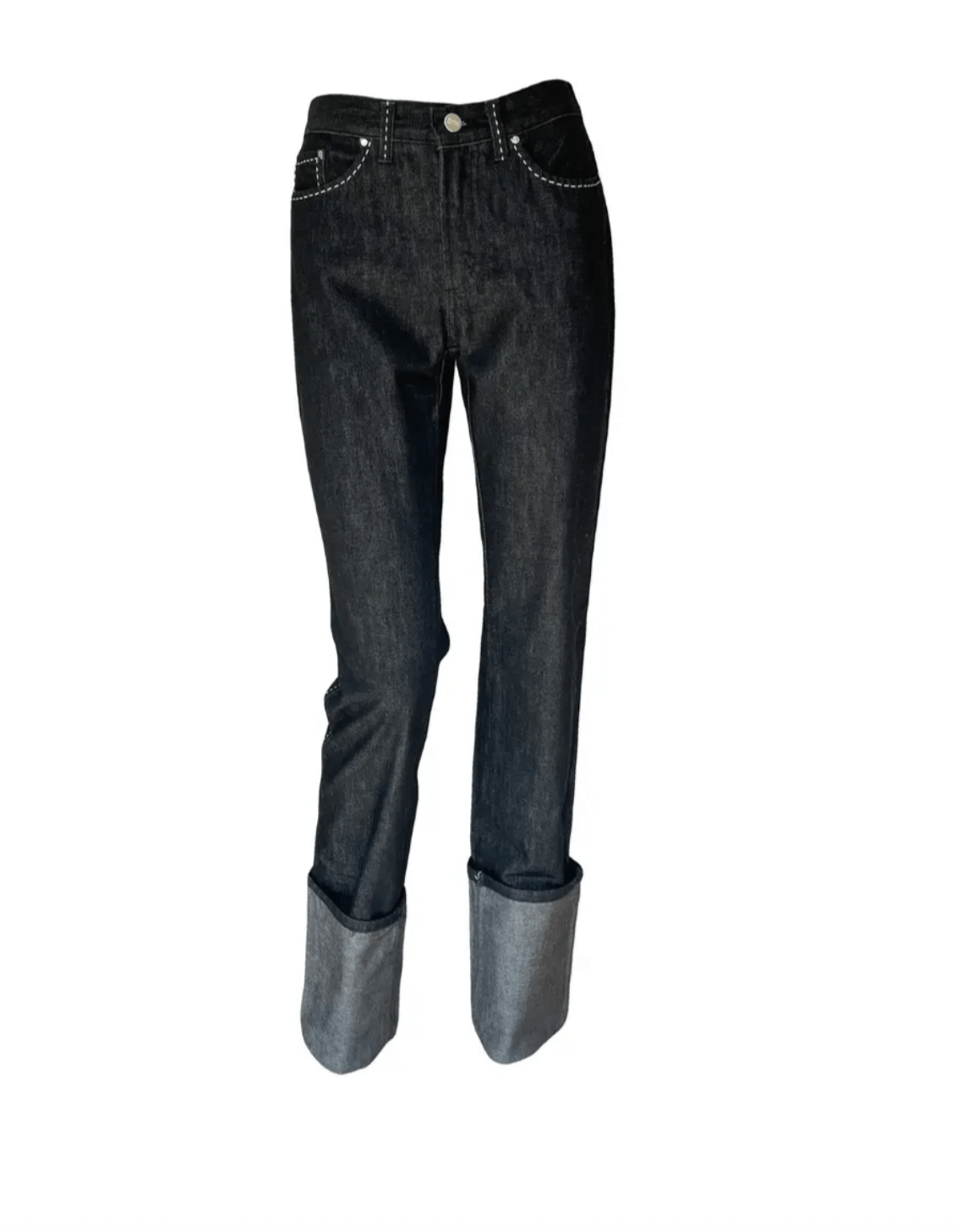very long jeans
