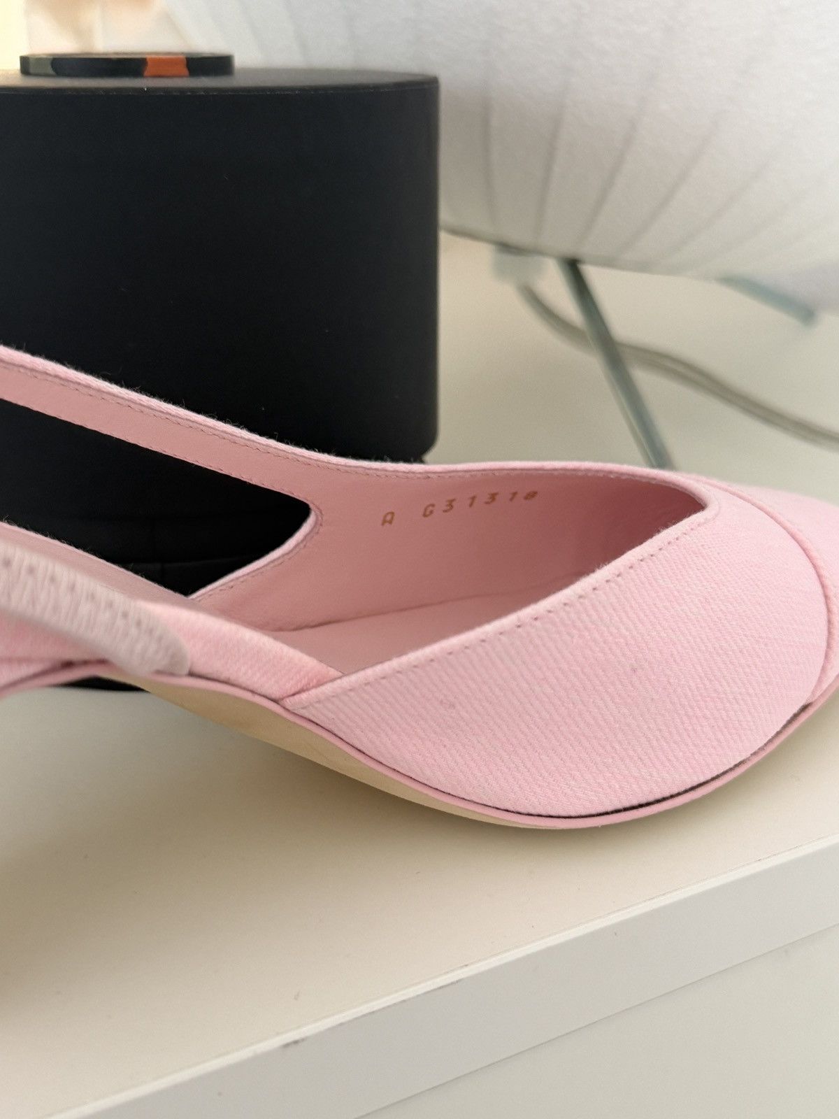 Chanel NEW chanel light pink denim slingbacks Size US 6.5 / IT 36.5 - 13 Thumbnail