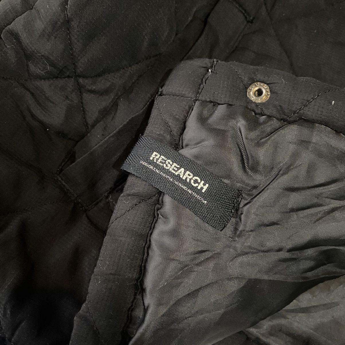 LRG LRG Lifted Research Group Black Quilted Puffer Jacket Size US L / EU 52-54 / 3 - 10 Thumbnail
