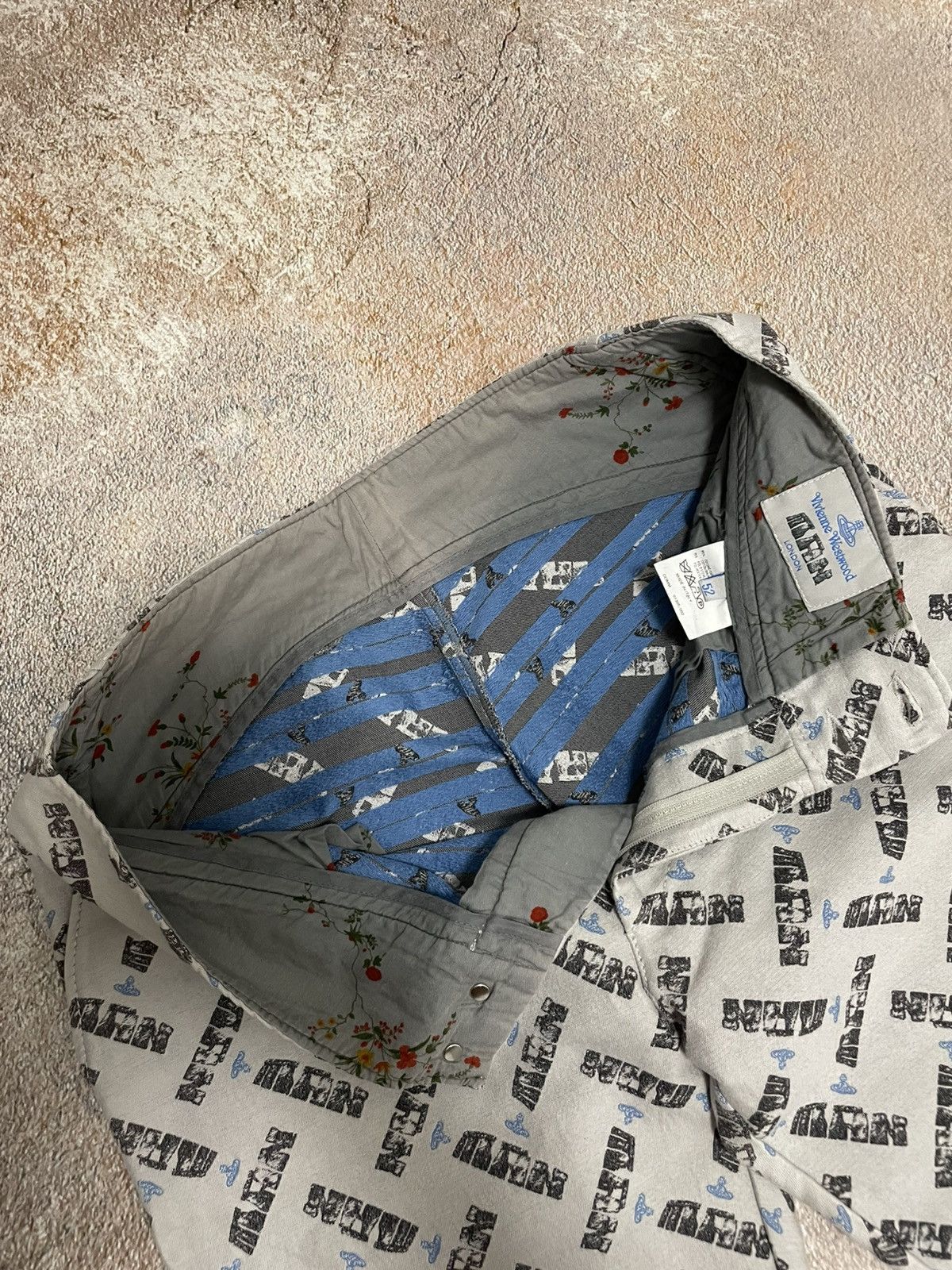 Vivienne Westwood Vivienne Westwood F/W 2000 Runway Monogram Pants Size US 32 / EU 48 - 6 Thumbnail