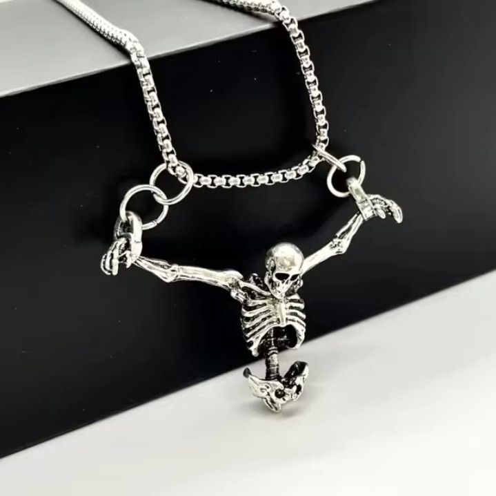 Jewelry Skull Pendant Necklace Size ONE SIZE - 5 Thumbnail
