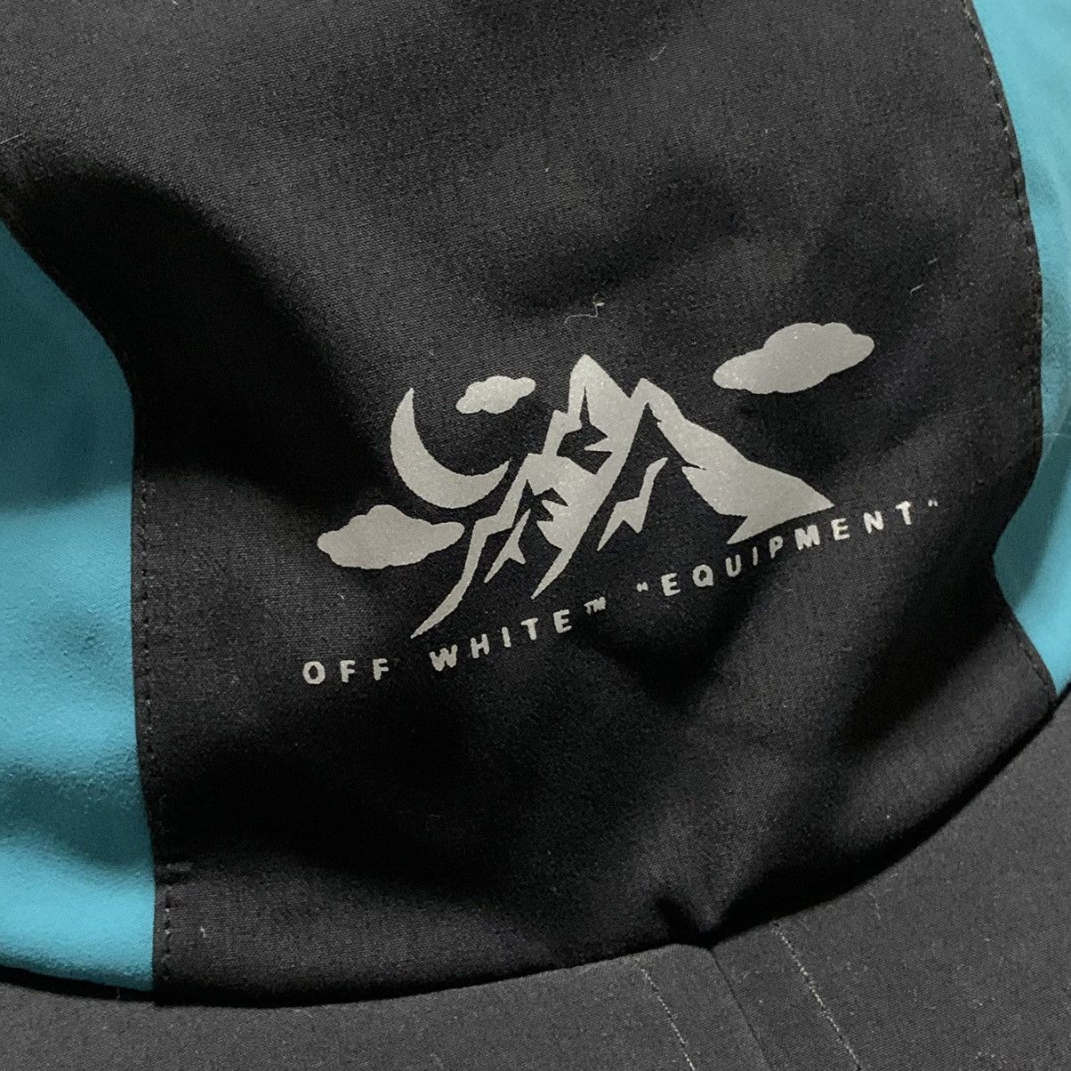 Off-White Off White Cap Mountain Equipment Black Nylon Technical Hat Size ONE SIZE - 5 Thumbnail