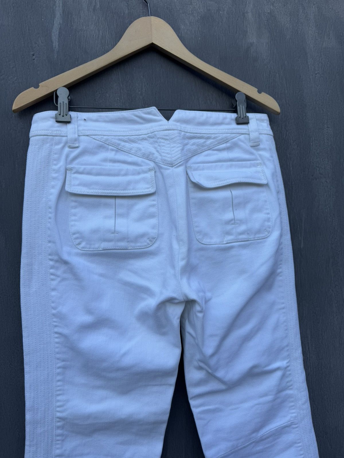 Louis Vuitton LOUIS VUITTON White Pants Size 42 Made In Italy Size 28" / US 6 / IT 42 - 12 Thumbnail