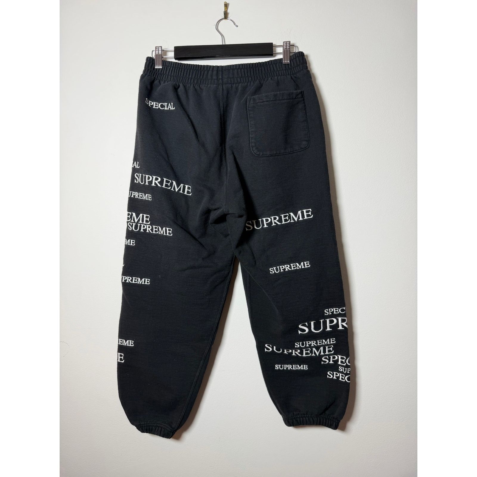 Supreme Supreme Special Sweatpant 'Black' Size US 30 / EU 46 - 4 Thumbnail