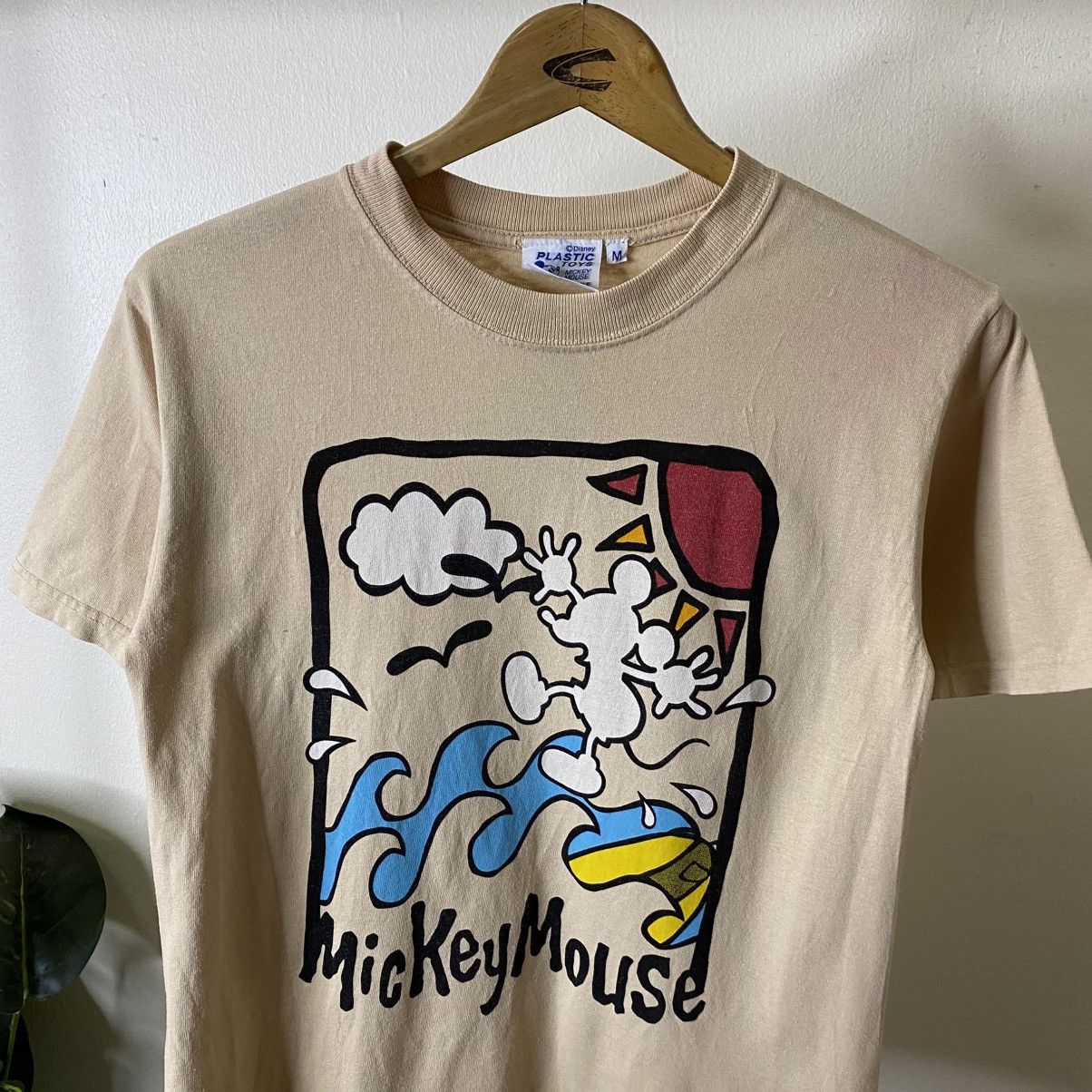 Mickey Mouse Vintage 90s Mickey Mouse Plastic Toys Promo T Shirt Size US S / EU 44-46 / 1 - 2 Thumbnail