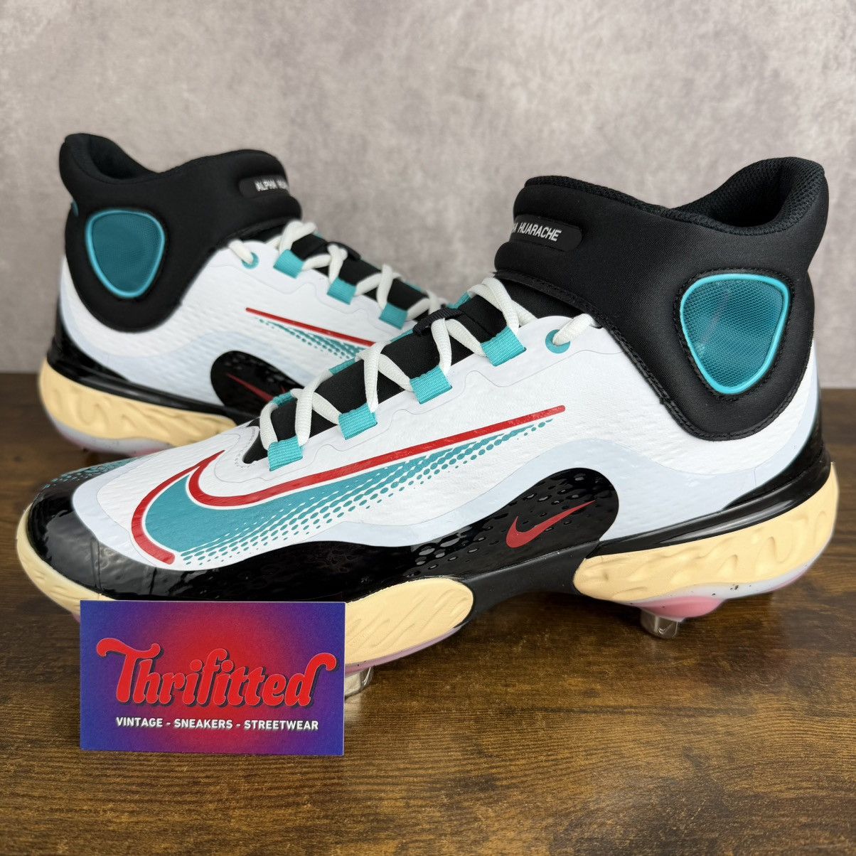 Nike NEW Nike RBI x Alpha Huarache Elite 4 Goldschmidt FZ7344-101 | Grailed