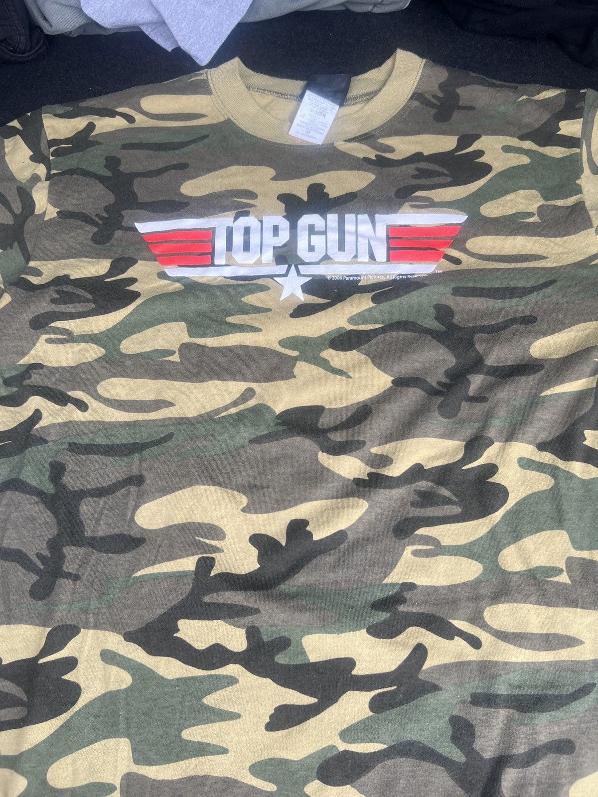 Giant × Vintage Vintage giant tag top gun camo tee 2006 Size US M / EU 48-50 / 2 - 4 Thumbnail