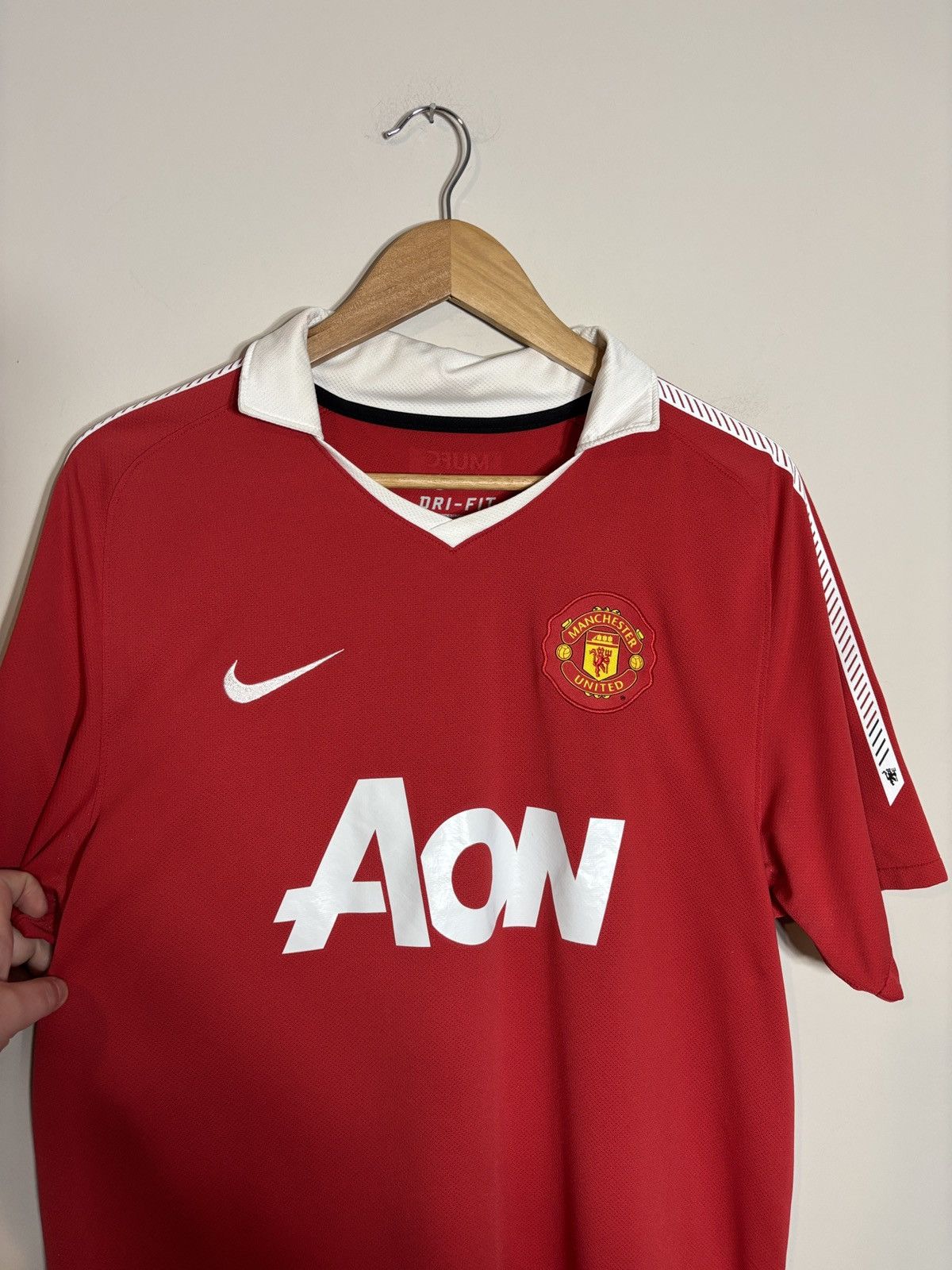 Nike Nike Manchester United Jersey Soccer Large Size US L / EU 52-54 / 3 - 2 Thumbnail