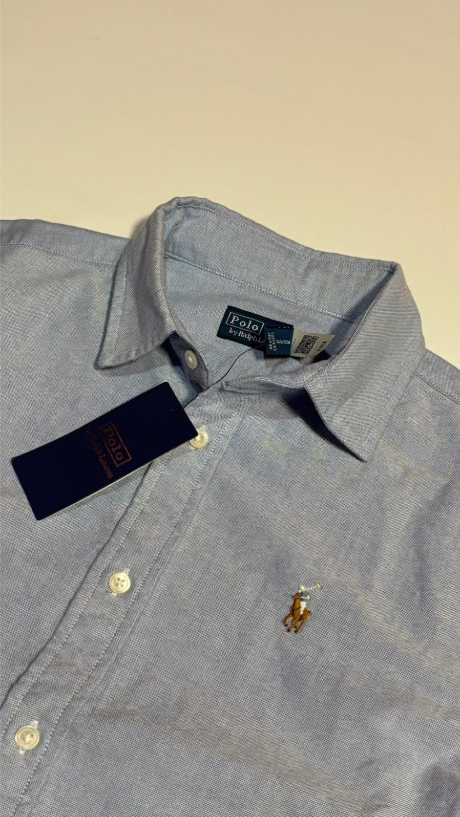 Polo Ralph Lauren Ralp Lauren shirt blue oxford Size S / US 4 / IT 40 - 3 Thumbnail