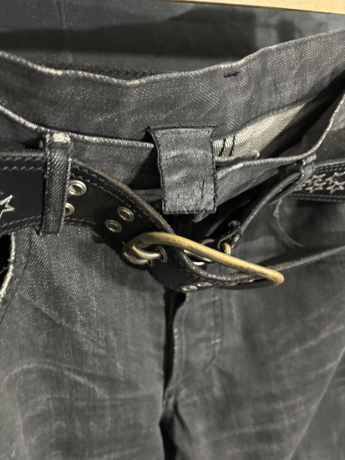 Dior 2003 “Follow Me” Clawmark Denim Size US 29 - 4 Thumbnail
