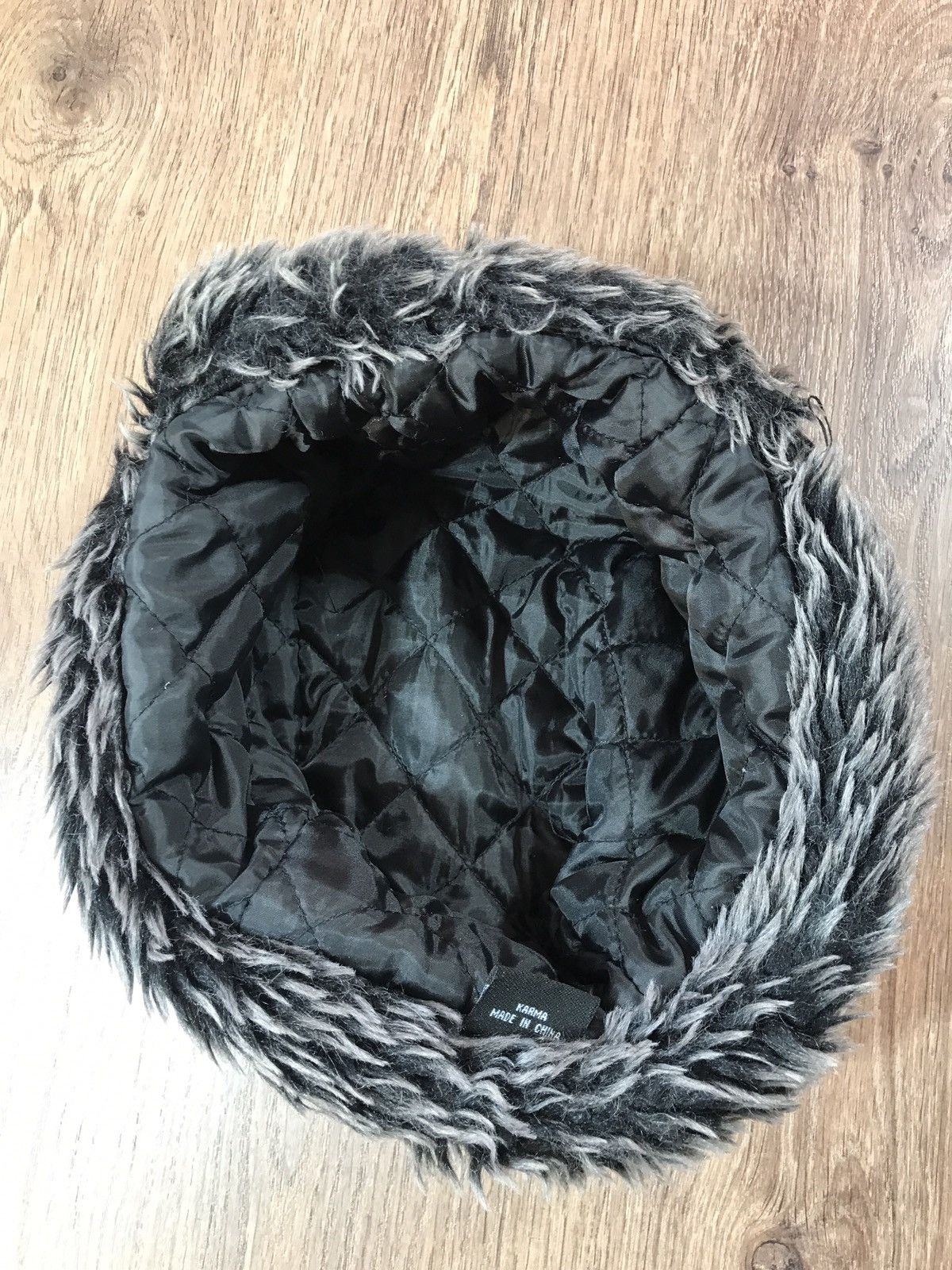 Japanese Brand × Vintage Vintage Y2K Fuzzy Mohair Ushanka Drill Hat Size ONE SIZE - 11 Thumbnail