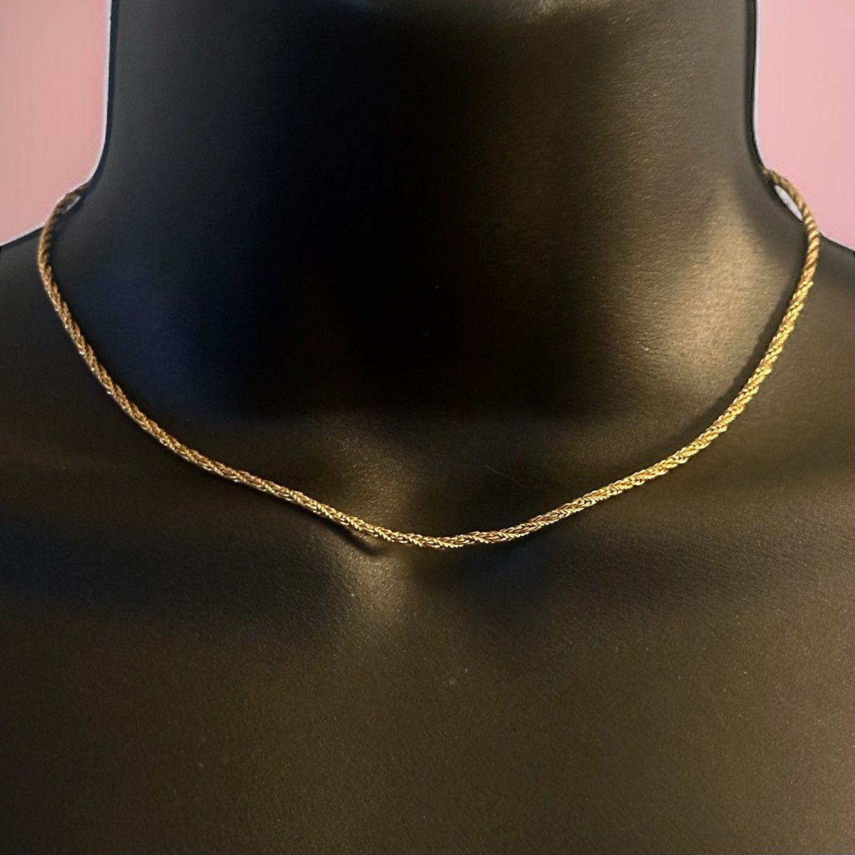 Monet Vintage Monet gold tone rope chain necklace Size ONE SIZE - 1 Thumbnail