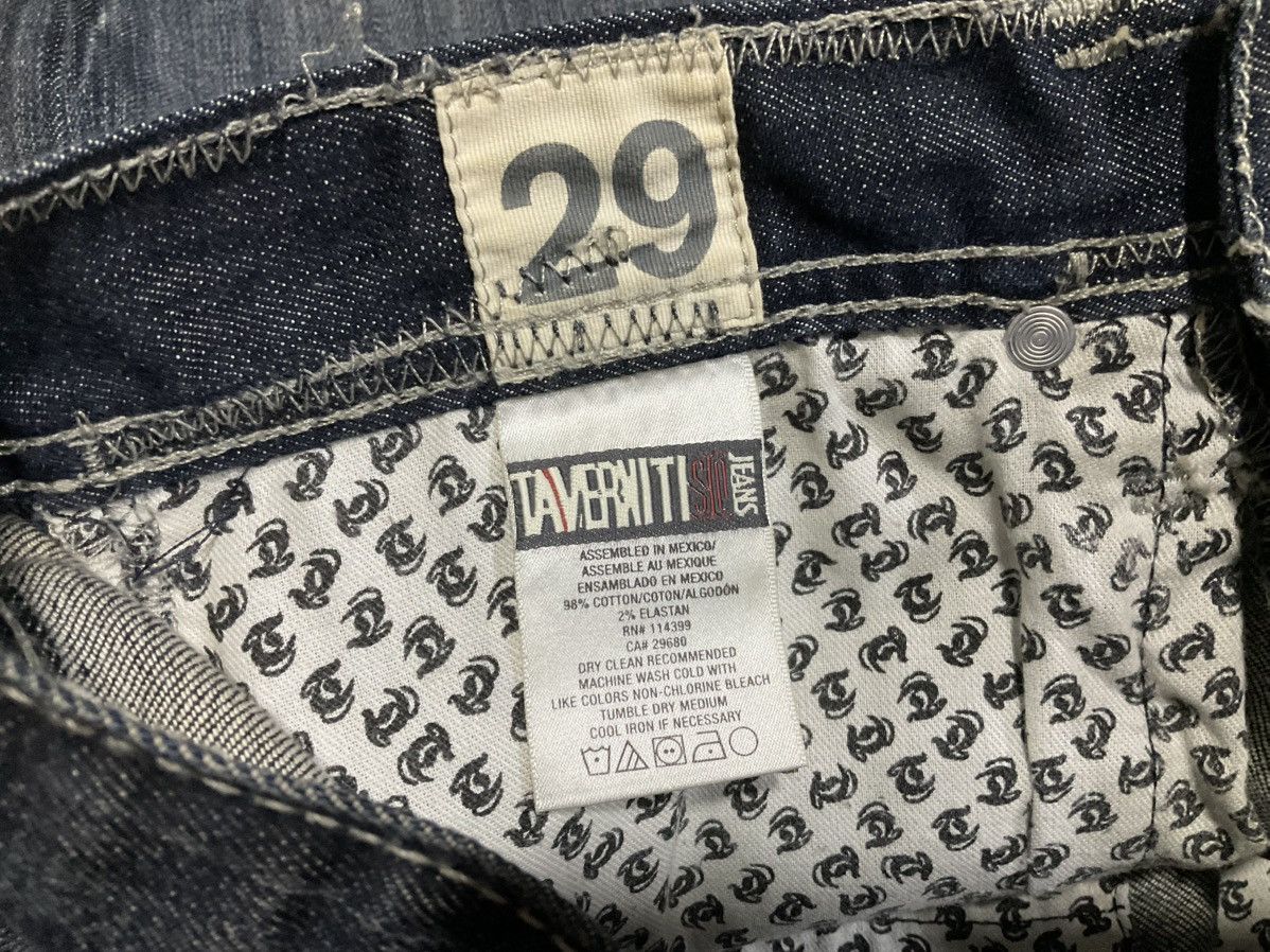 If Six Was Nine × Jimmy Taverniti × Le Grande Bleu (L.G.B.) 🔥Sick Y2K Taverniti Jeans Flared Denim Gimmick Pockets Size US 30 / EU 46 - 14 Thumbnail
