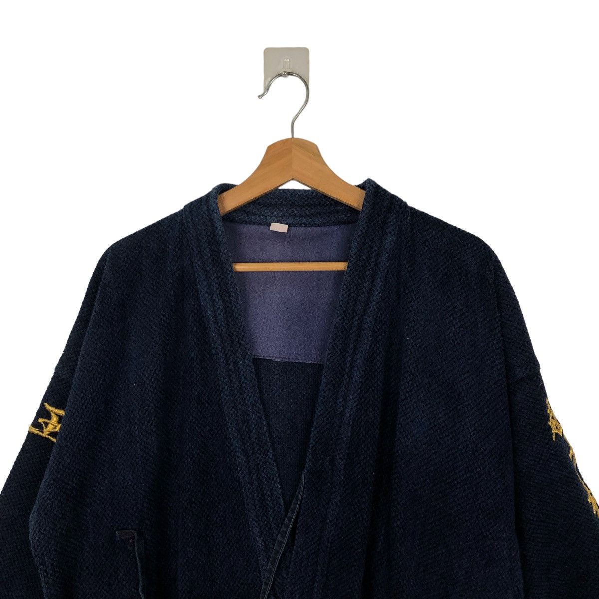 Blue Blue Japan VINTAGE INDIGO KIMONO JAPANESE WEAR Size US M / EU 48-50 / 2 - 2 Thumbnail