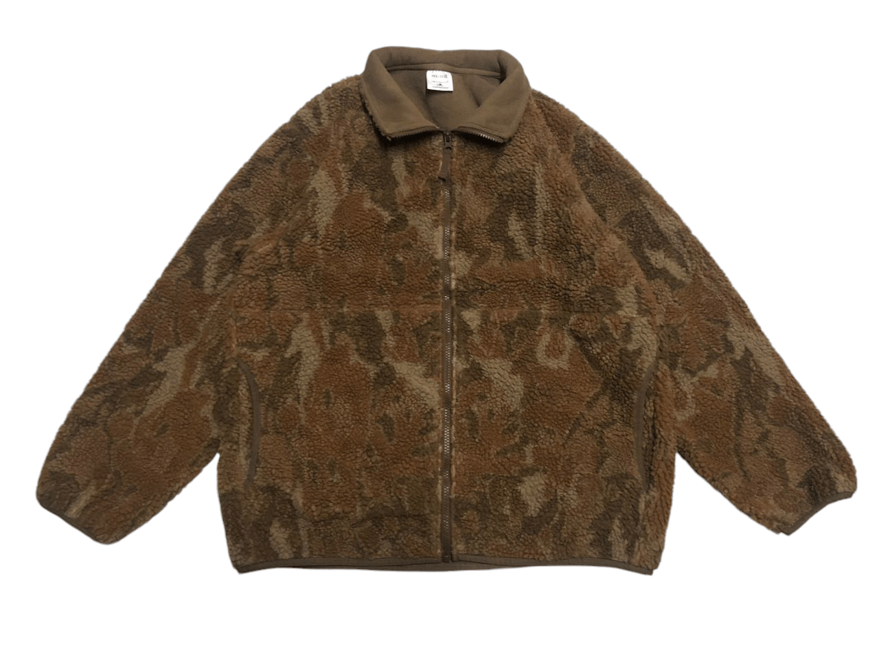 GU Nowartt For GU Art Collection Fleece Brown Camouflage Size US M / EU 48-50 / 2 - 1 Thumbnail