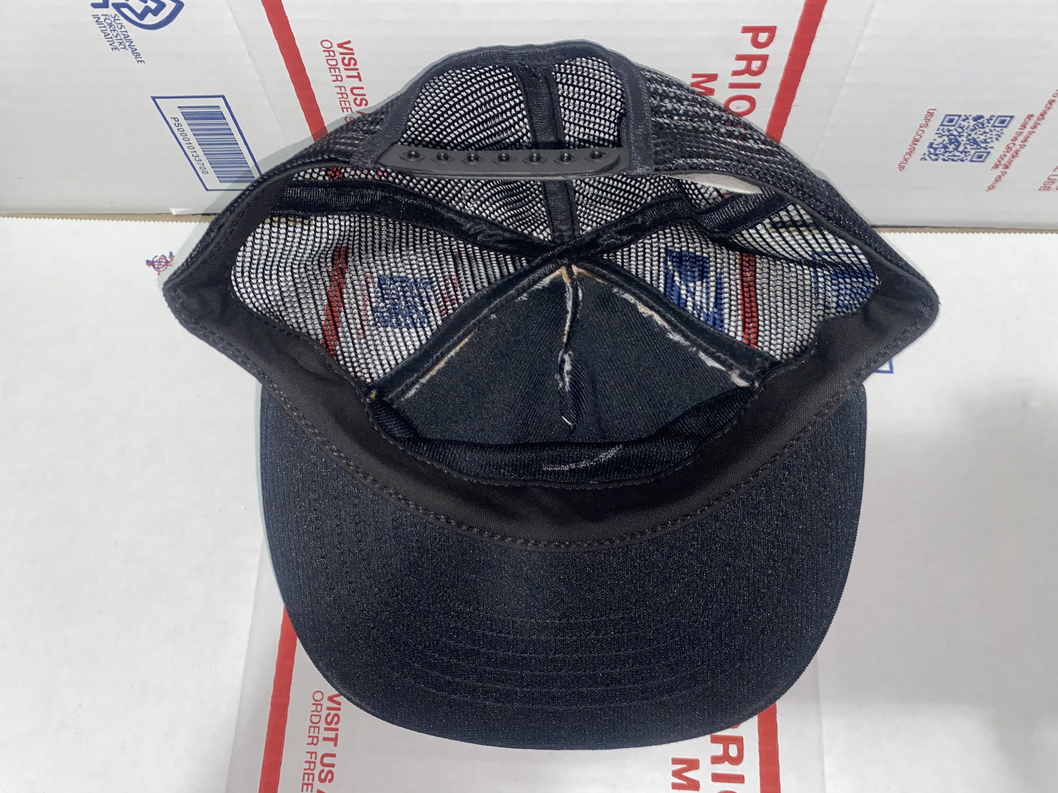 Vintage vtg Made USA Trucker Hat Snapback Cap Flame Refractories Inc Size ONE SIZE - 3 Thumbnail