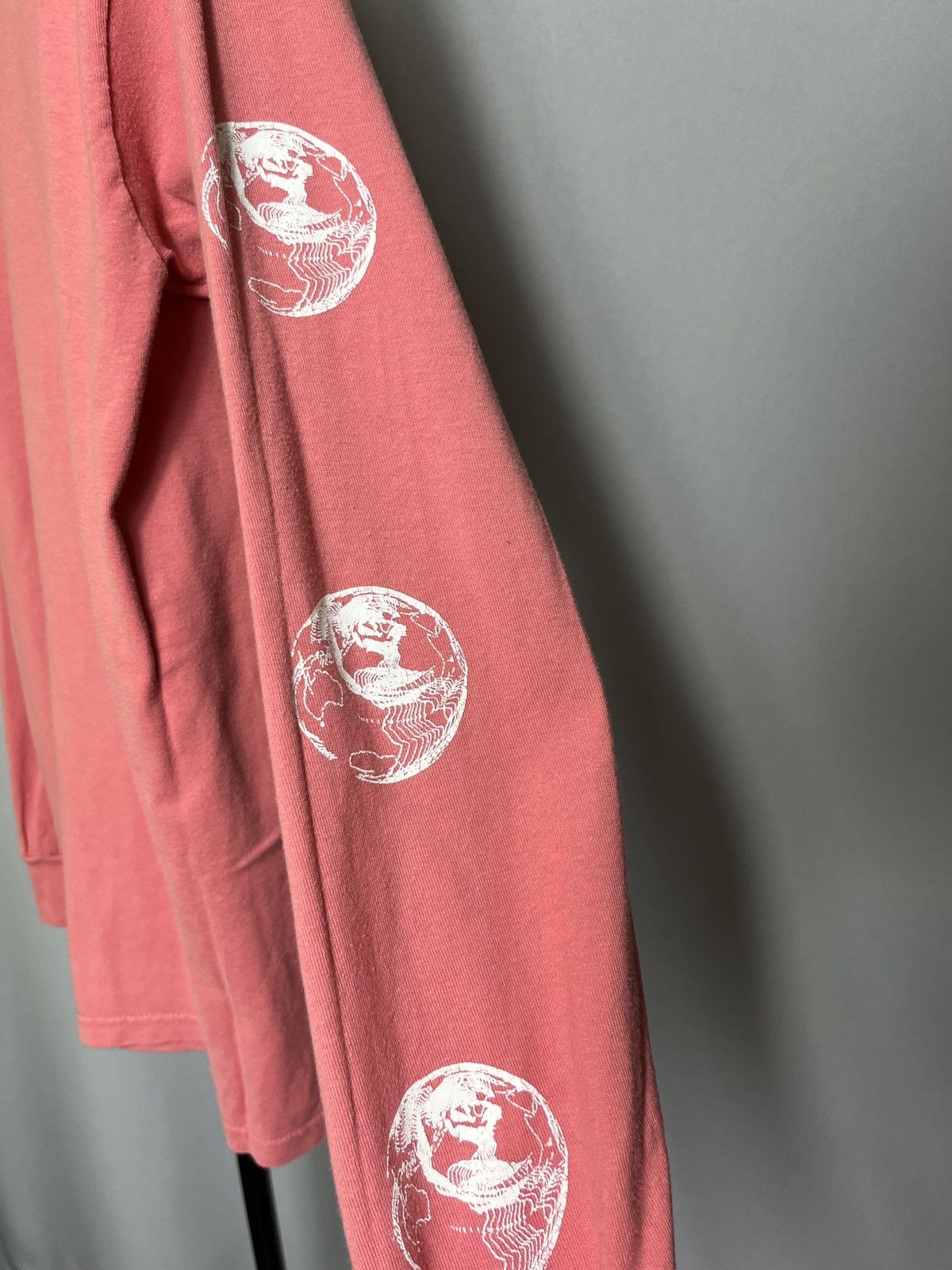 Stussy Stussy Pink Long Sleeve T Shirt Mens Cotton Size US M / EU 48-50 / 2 - 6 Thumbnail