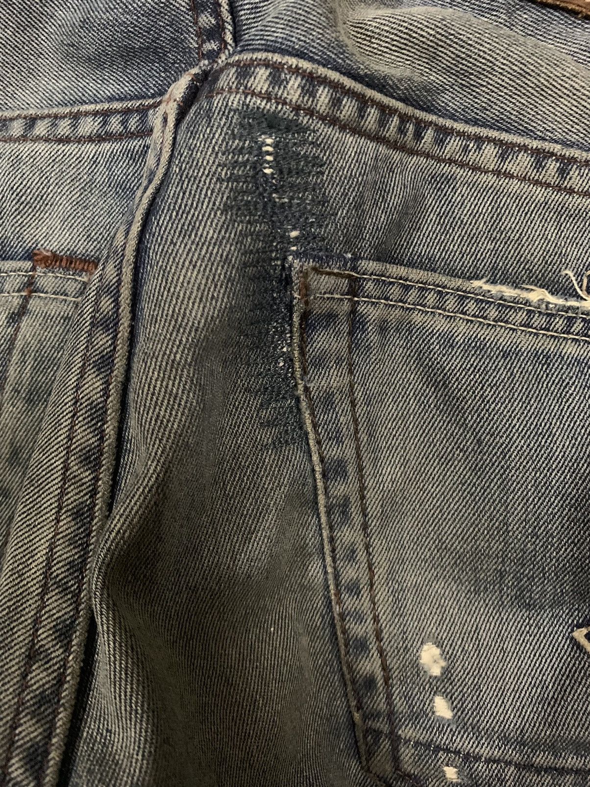 G-Star Vintage G Star Raw Mud Washed Slim Fit Jeans Made in Italy Size US 29 - 14 Thumbnail