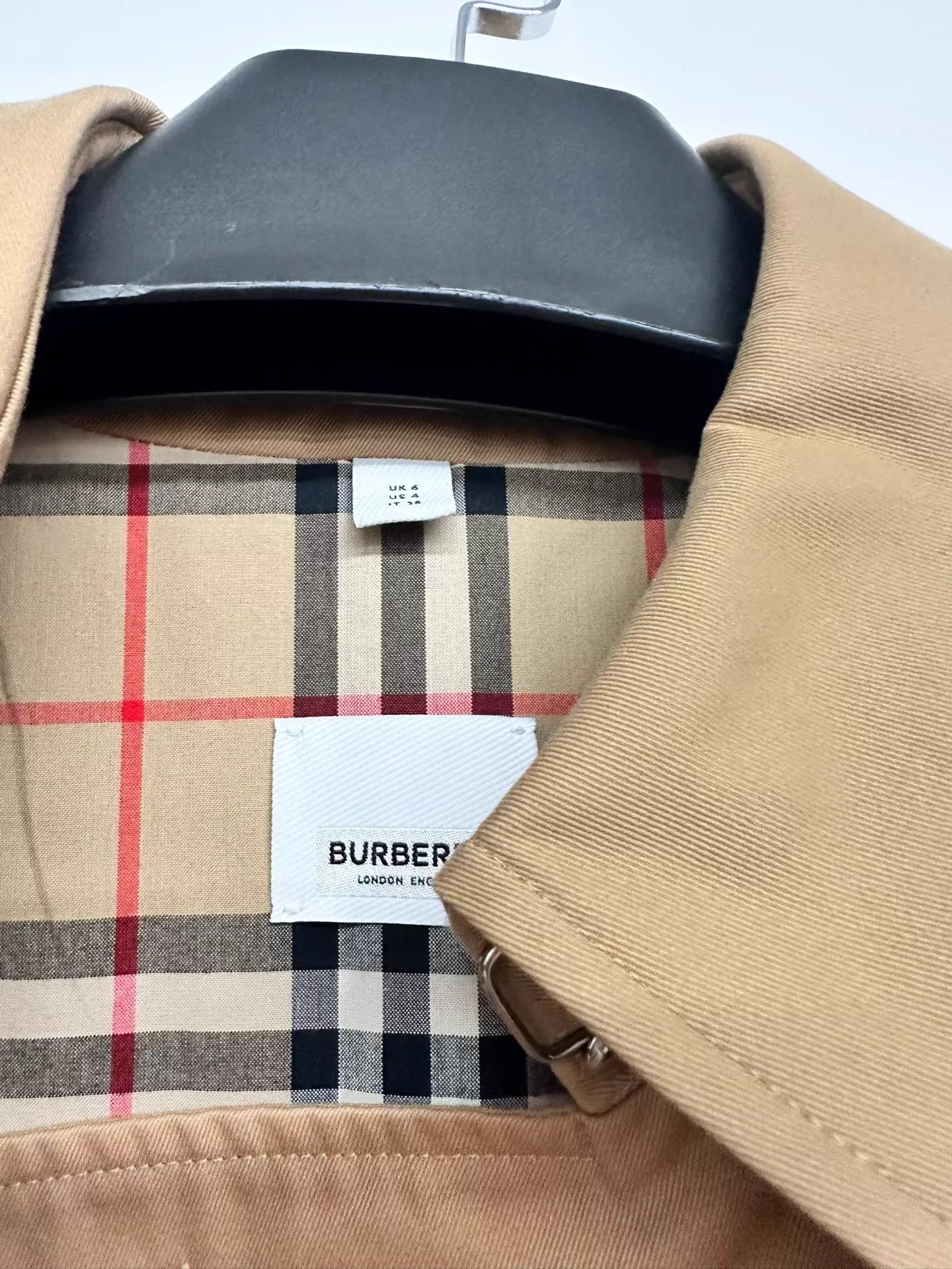 Burberry Burberry Women's UK6 Trench Coat 39/96/104/61 Size XS / US 0-2 / IT 36-38 - 4 Thumbnail