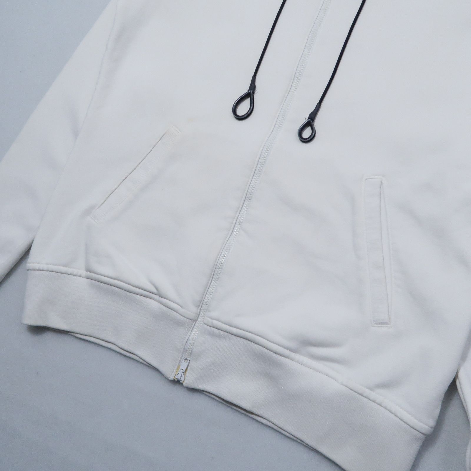 Adidas × Y-3 S/S 2008 Y-3 Yohji Yamamoto Big Logo Back Zip Hoodie Size US S / EU 44-46 / 1 - 9 Thumbnail