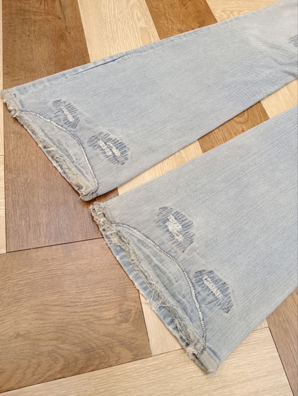 If Six Was Nine JAPANESE CUSTOM CULTURE FLARED JEANS Size US 33 - 13 Thumbnail
