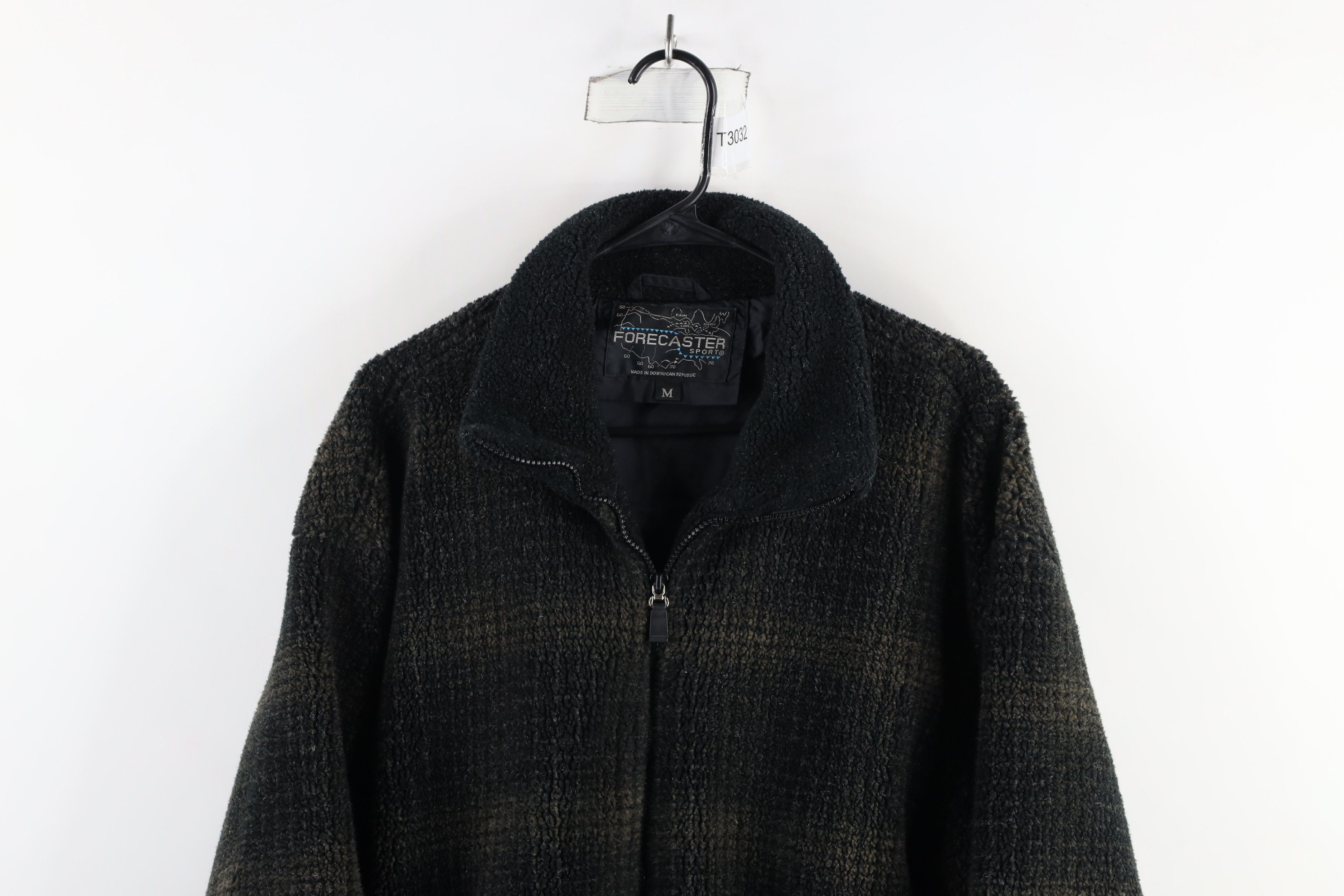 Vintage Vintage 90s Streetwear Pile Fleece Full Zip Jacket Plaid Size US M / EU 48-50 / 2 - 2 Thumbnail