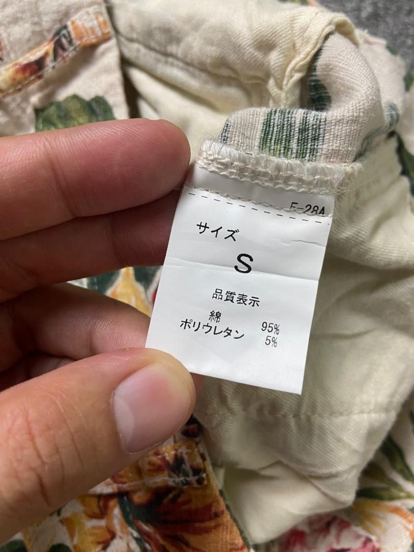 Japanese Brand Betty Smith Japanese Brand Floral Pants (187) Size 30" / US 8 / IT 44 - 4 Thumbnail
