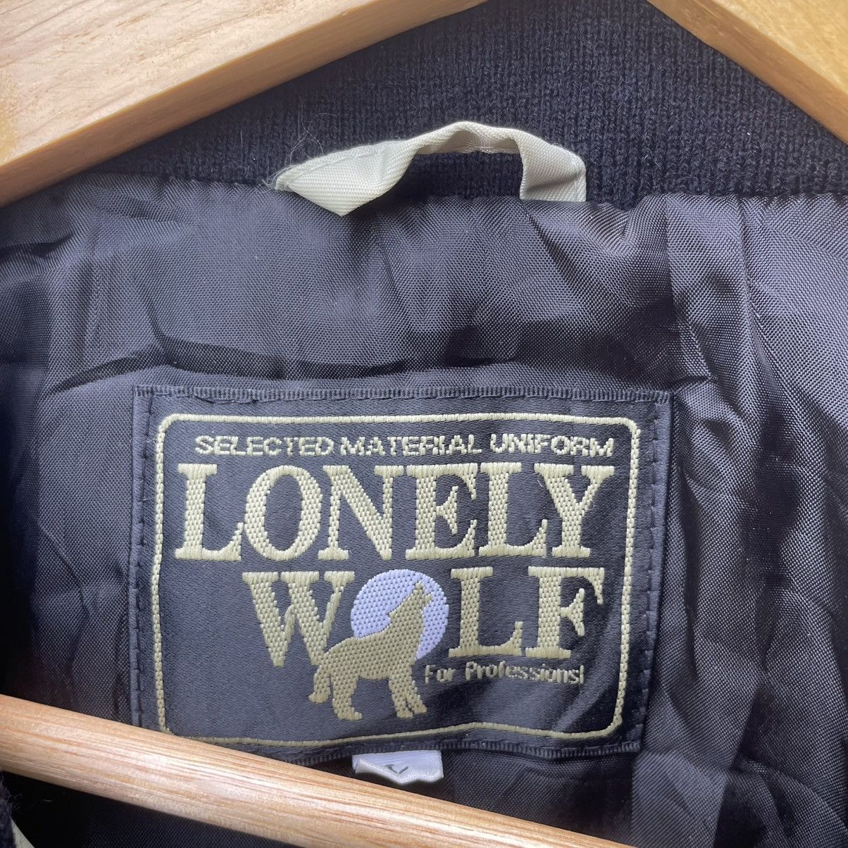 Japanese Brand × Vintage 💥Vintage Lonely Wolf Bomber Jacket Size US M / EU 48-50 / 2 - 9 Thumbnail