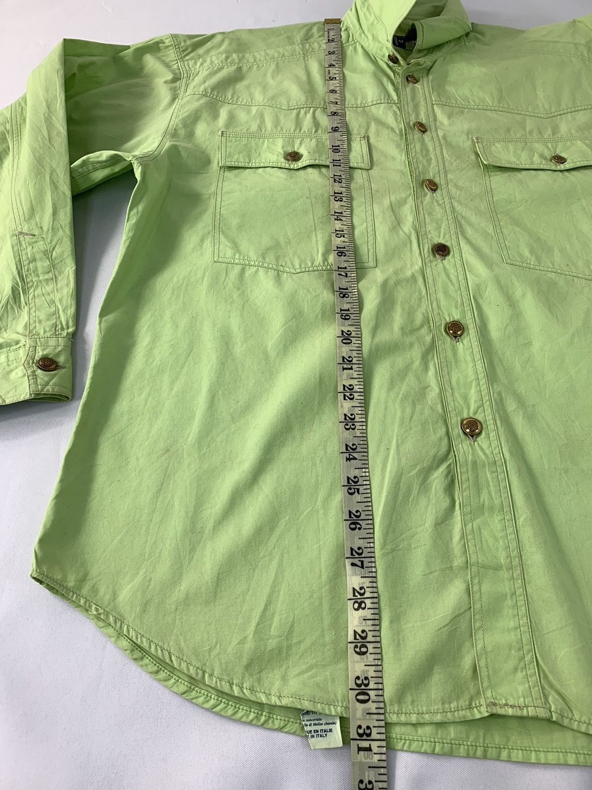 Versace Jeans Couture Hype Versace Jeans Couture Button Up Shirt Double Pocket Size US M / EU 48-50 / 2 - 14 Thumbnail