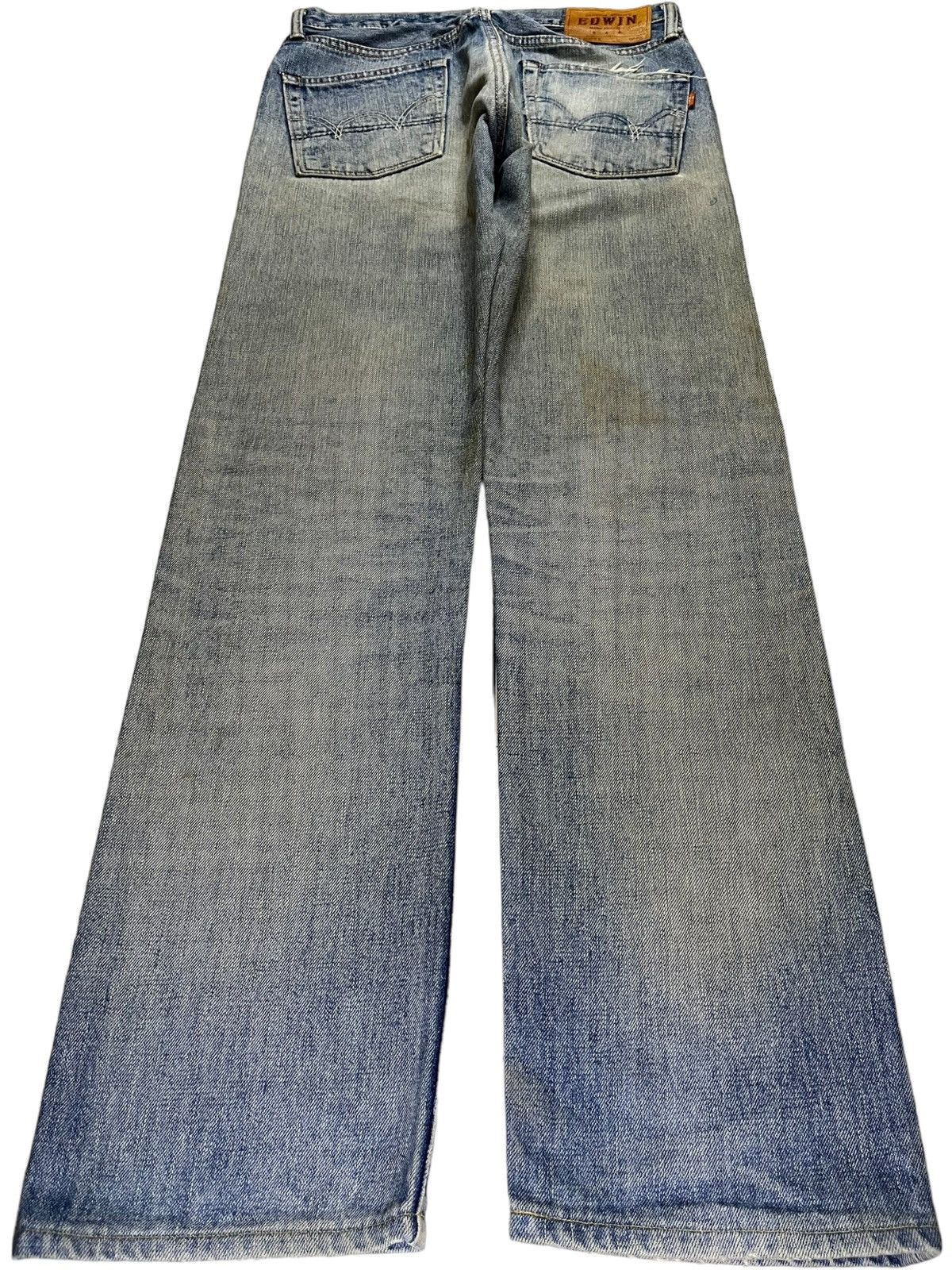 Edwin × Japanese Brand Vintage Japanese Edwin 505 Selvedge Loose Jeans Size US 30 / EU 46 - 3 Thumbnail