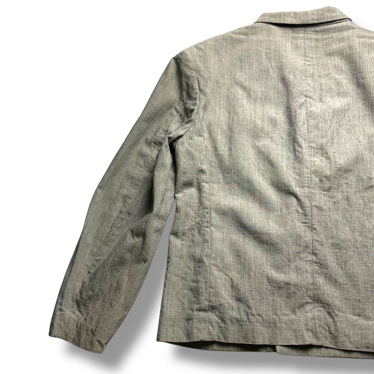 Yohji Yamamoto VINTAGE Y'S YOHJI YAMAMOTO WOOL BLAZER JACKET Size M / US 6-8 / IT 42-44 - 10 Thumbnail