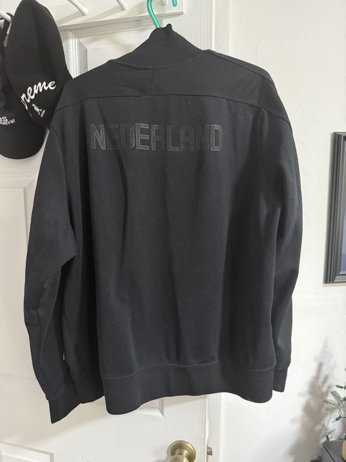 Nike Nike Netherlands Holland Football Black Jacket Soccer Size US XXL / EU 58 / 5 - 2 Thumbnail