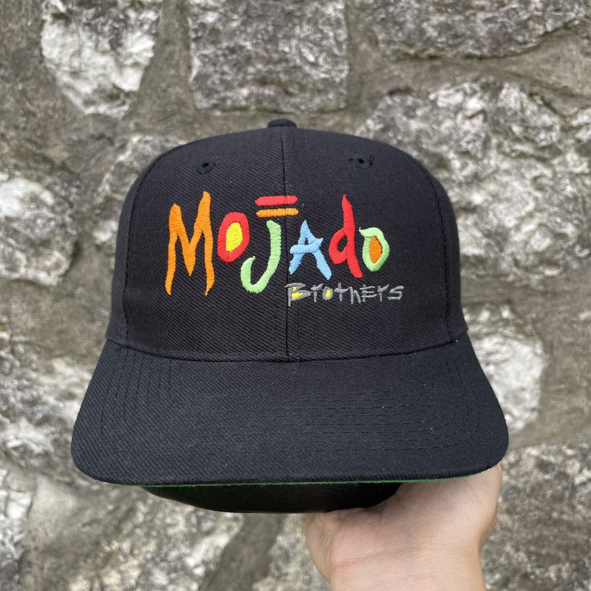 Vintage Vtg Mojado Brothers Chicano Art Sportcap Wool Snapback Hat Size ONE SIZE - 1 Thumbnail