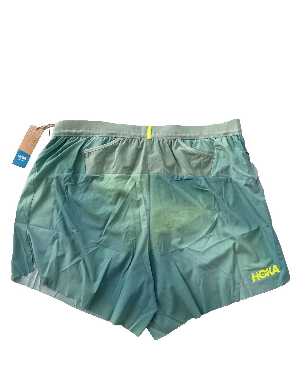 Hoka Hoka Glide 5" Shorts with Brief Tart Apple Mist ( XL ) Size US 36 / EU 52 - 3 Thumbnail