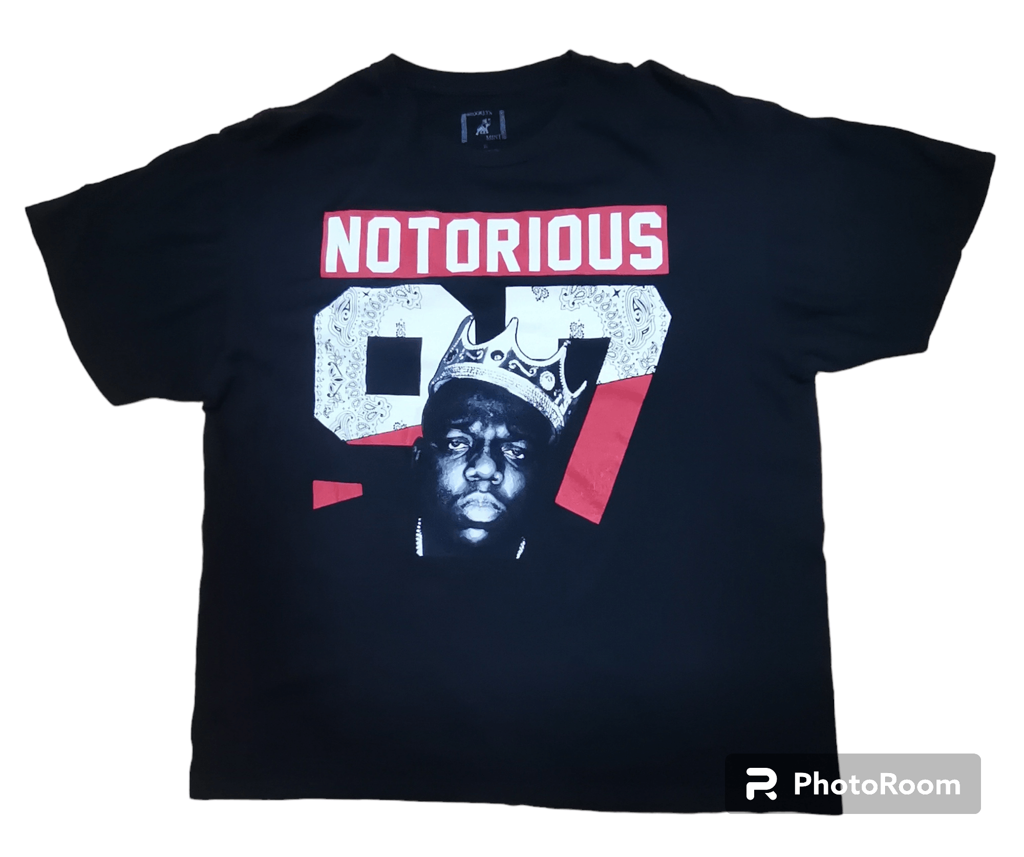 Rap Tees NOTORIOUS B.I.G SHIRT Size US XL / EU 56 / 4 - 1 Thumbnail