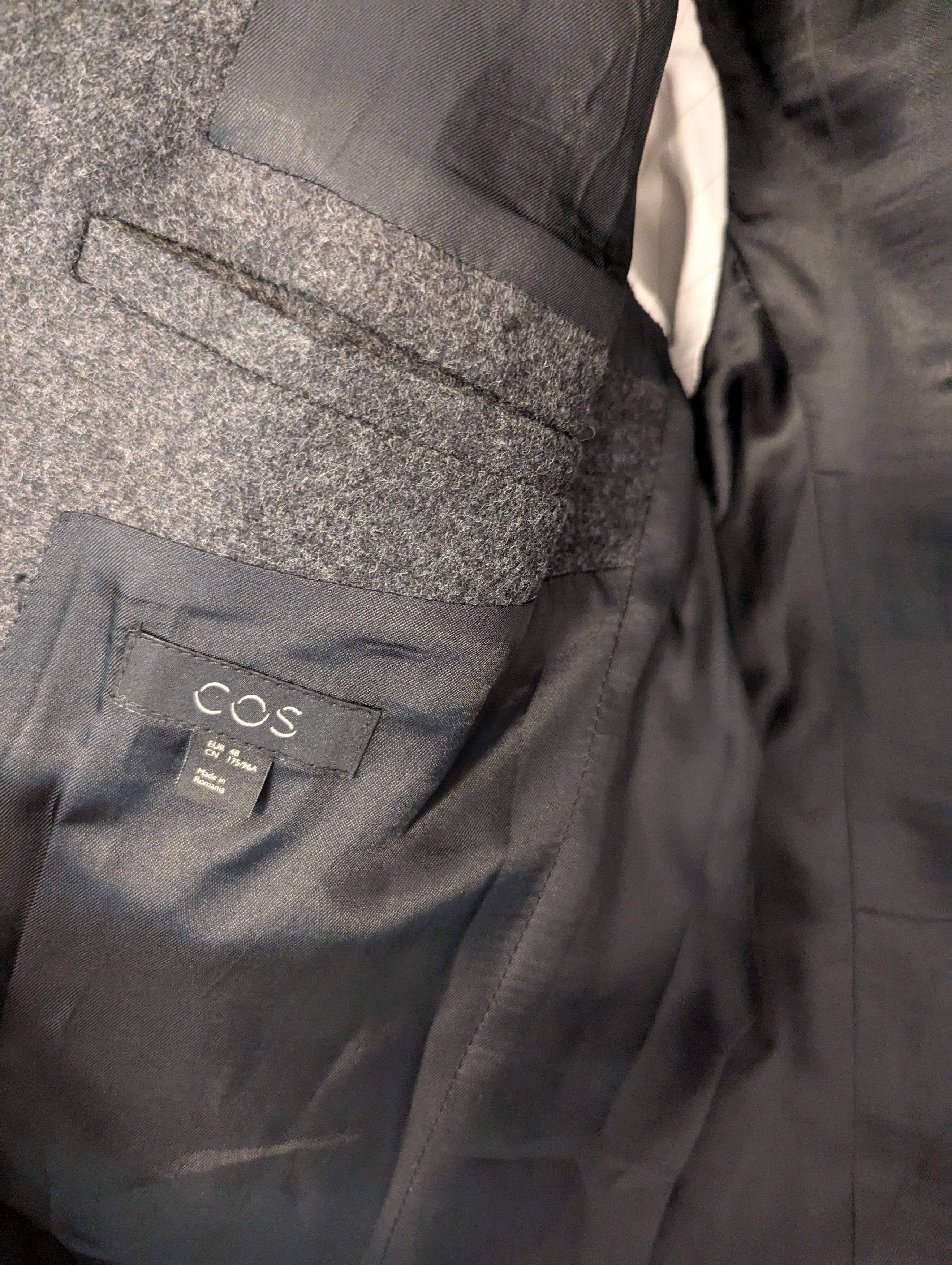 Cos Minimalist wool blazer Size 48R - 5 Thumbnail
