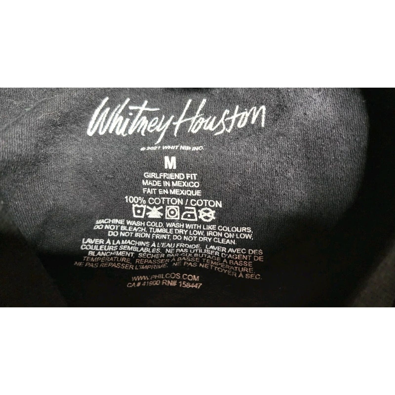 Vintage VINTAGE Whitney Houston T-Shirt Classic Dancing R&B Mens? Womens? Wait Size M / US 6-8 / IT 42-44 - 4 Thumbnail
