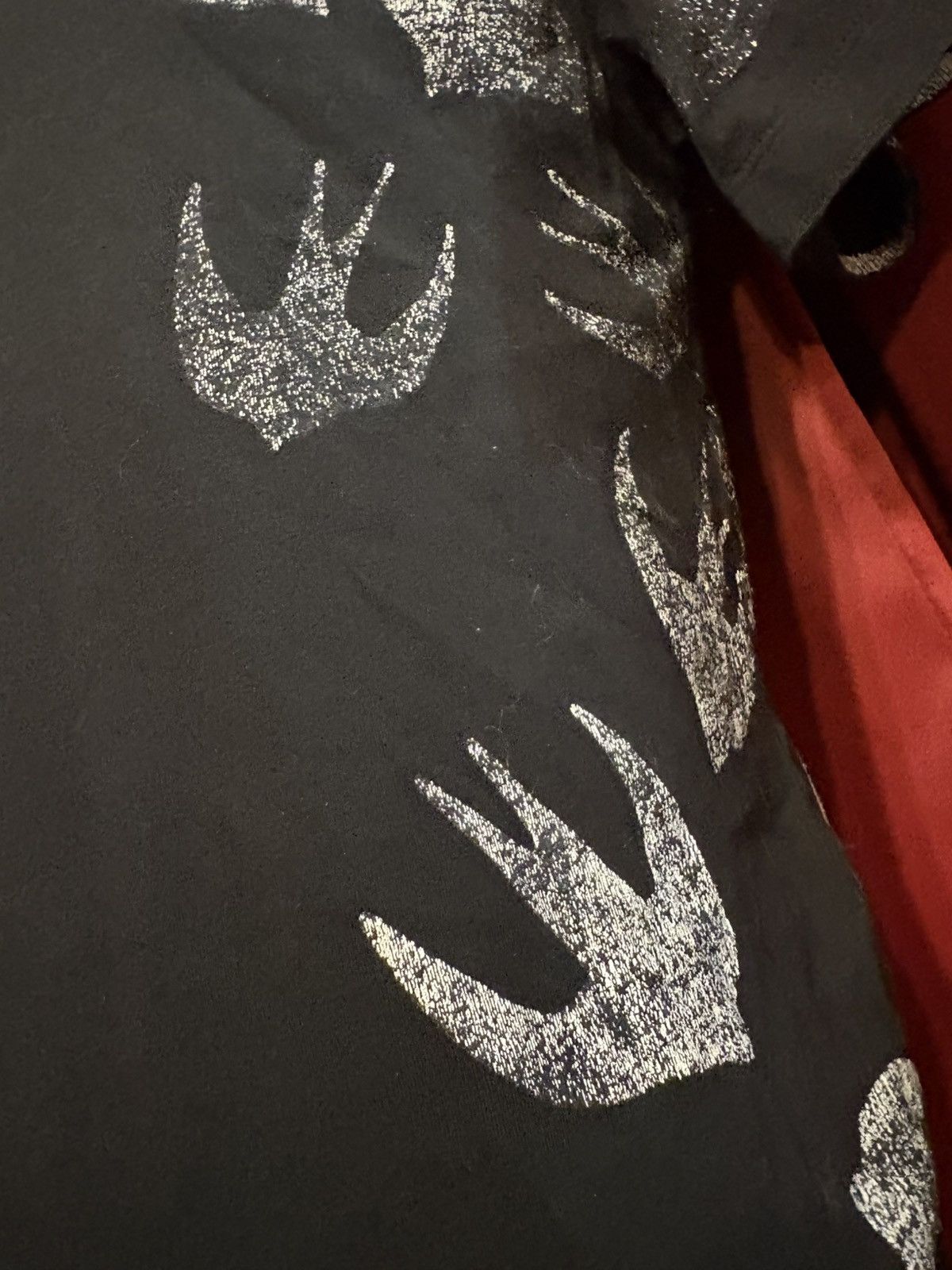 Alexander McQueen Alexander McQueen Swallow Tshirt Distressed Thrashed Grail Size US M / EU 48-50 / 2 - 5 Thumbnail