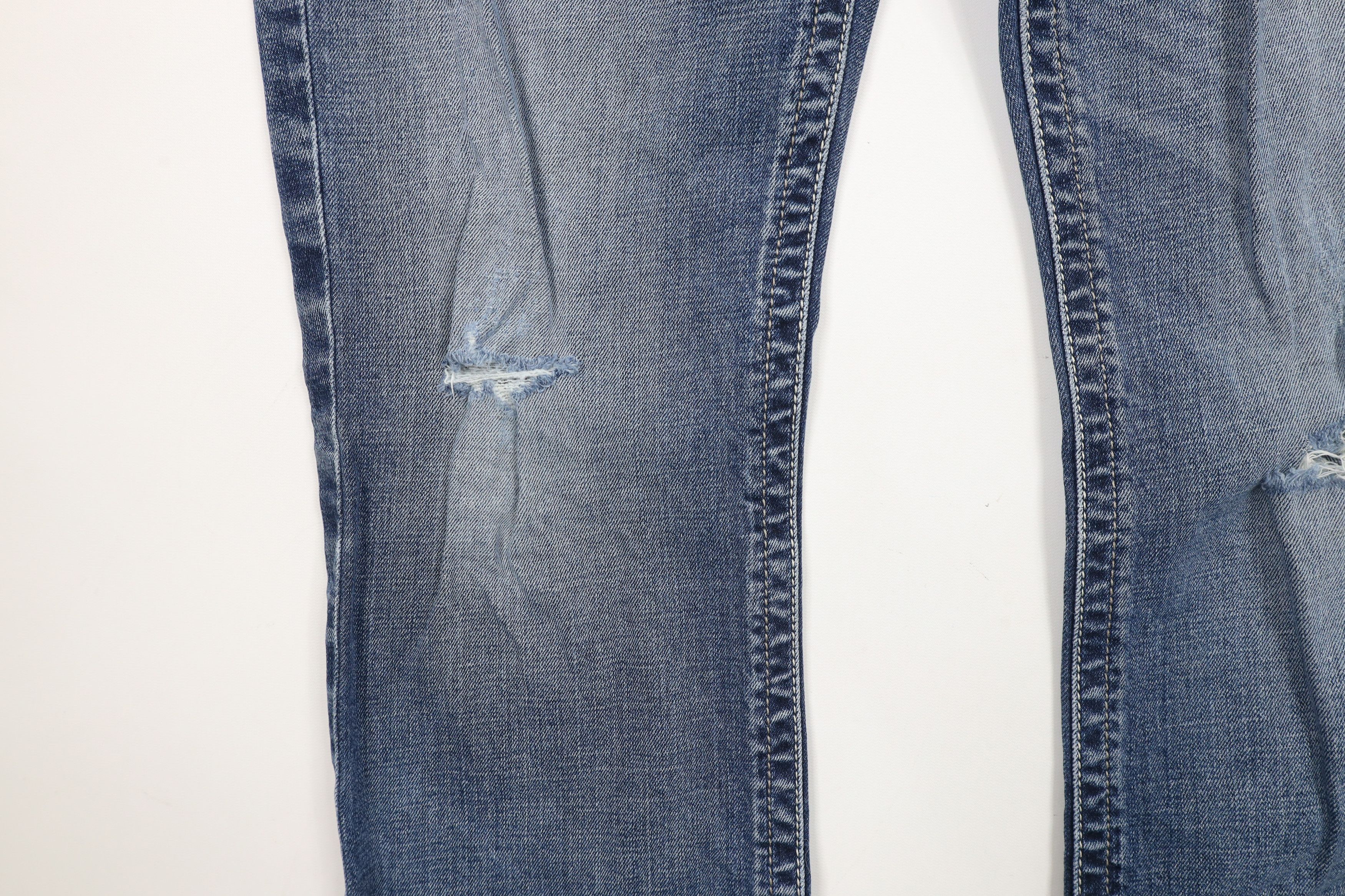Ariat × Vintage Ariat Thick Stitch Low Rise M4 Bootcut Denim Jeans Blue Size US 33 - 7 Thumbnail
