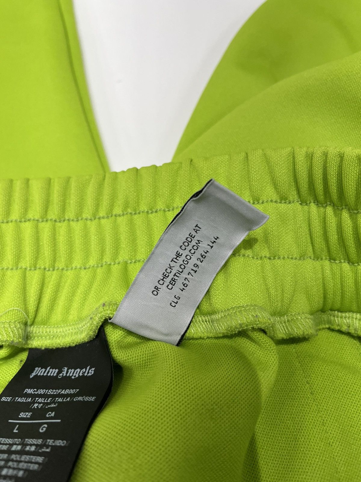 Palm Angels Palm Angels Classic Track Pants Green Size US 34 / EU 50 - 7 Thumbnail