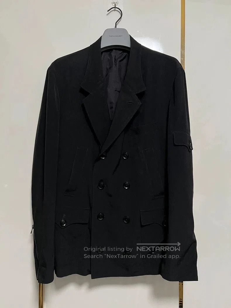 Yohji Yamamoto Yohji Yamamoto Double-Breasted Blazer. Size US M / EU 48-50 / 2 - 1 Thumbnail