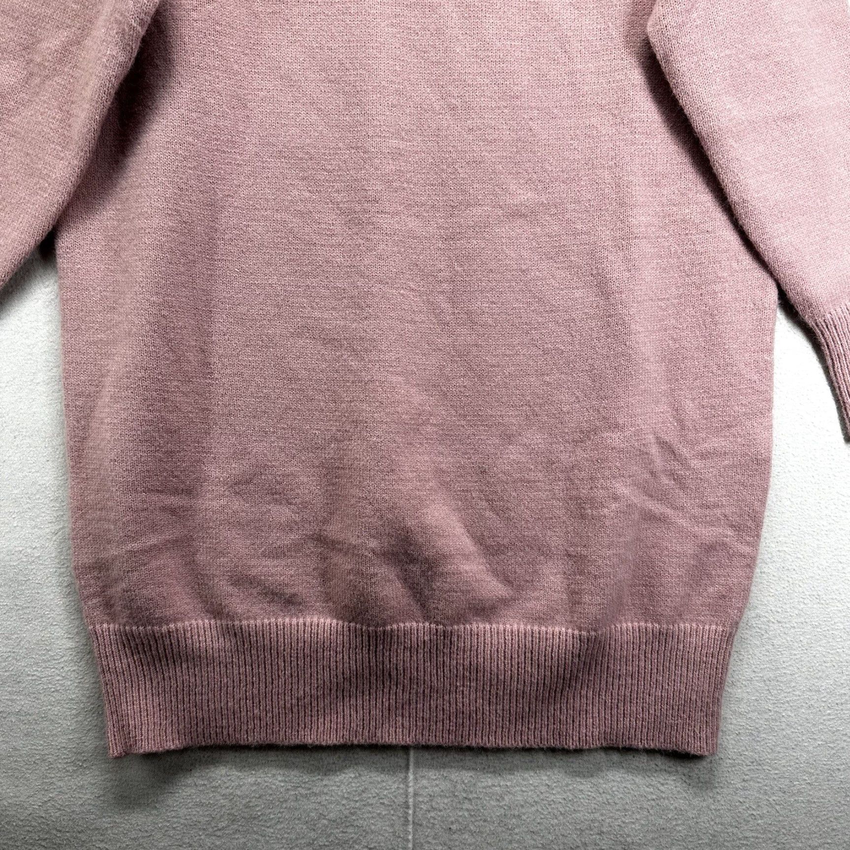 Lulus Lulus Women Sweater Small Turtleneck Pullover Knit Stretch Pink Soft Long Size S / US 4 / IT 40 - 4 Thumbnail