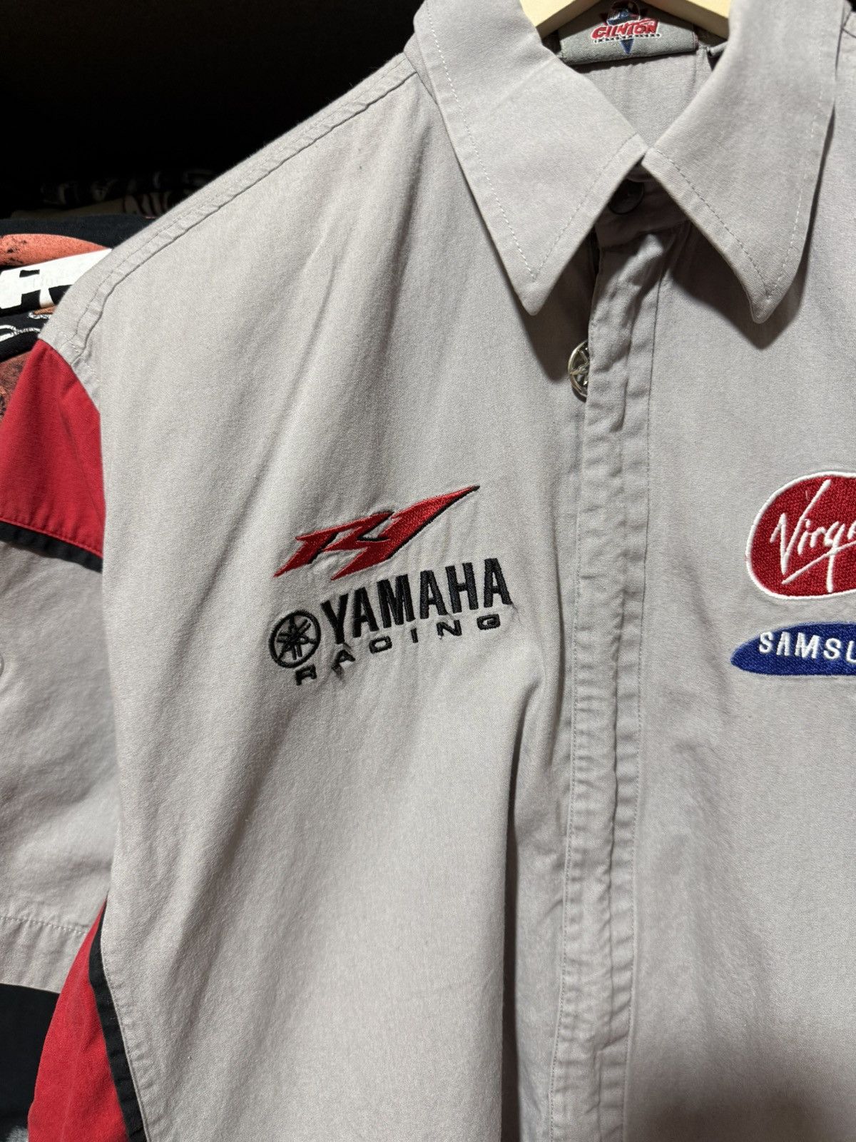 Yamaha Vintage Yamaha Racing Samsung Mobile K1 Full Zip Shirt Size US S / EU 44-46 / 1 - 7 Thumbnail