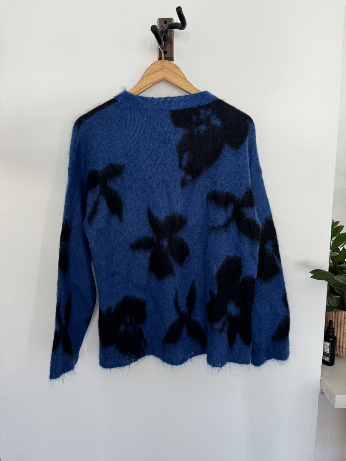 Saint Laurent Paris Oversize Mohair Floral sweater Size US XS / EU 42 / 0 - 6 Thumbnail