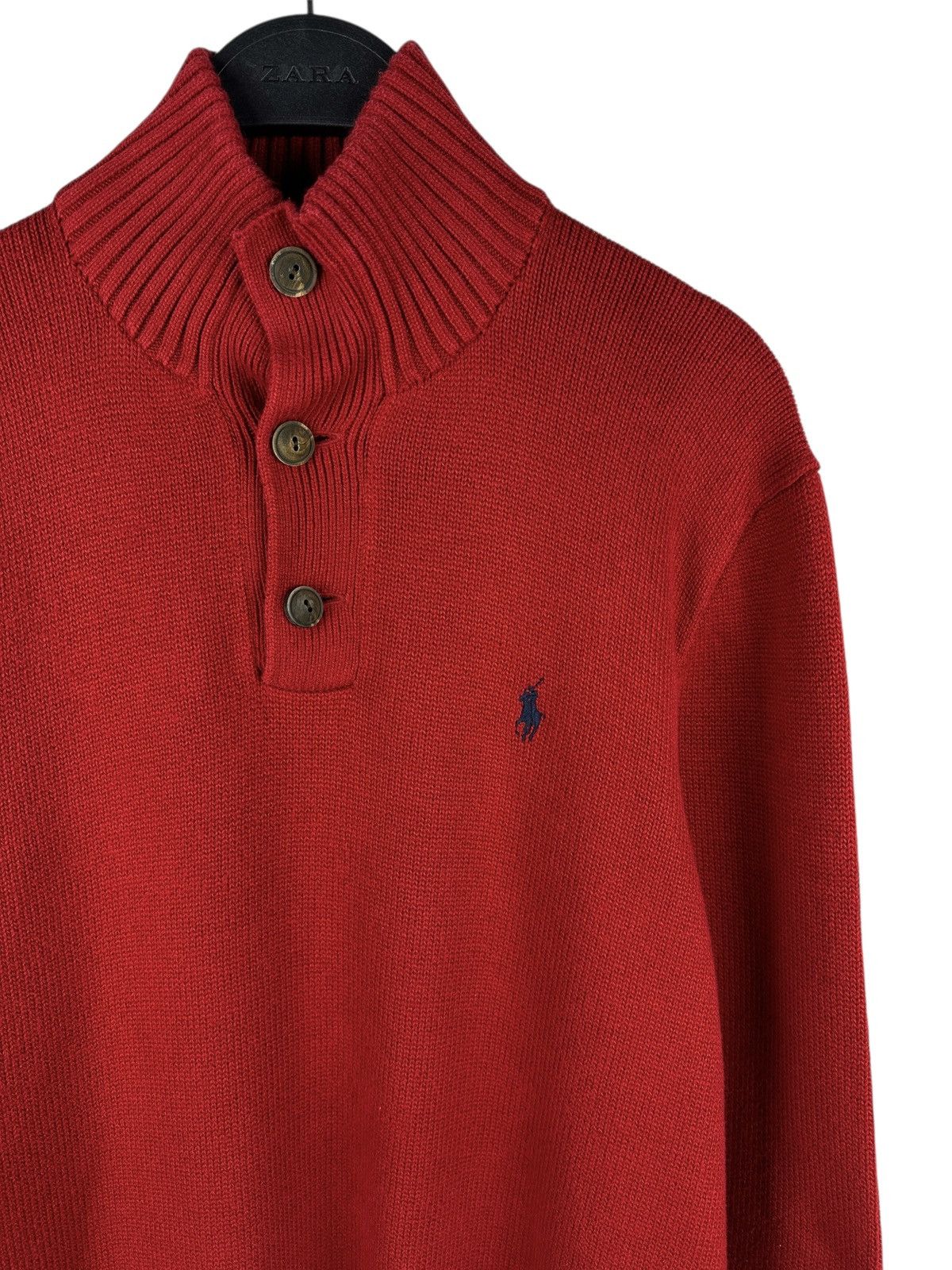 Polo Ralph Lauren Polo Ralph Lauren High Neck Knit Sweater Old Money Style Size US M / EU 48-50 / 2 - 3 Thumbnail