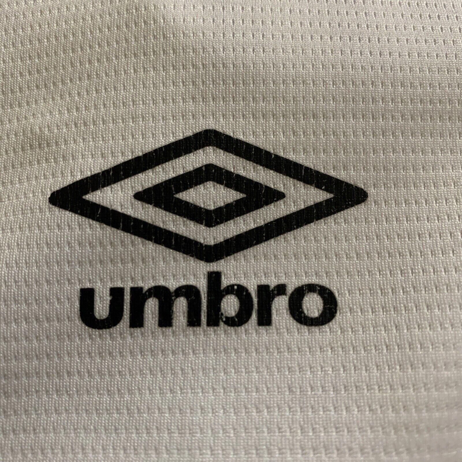 Umbro Umbro Men's M White NYC Footy Soccer Jersey Size ONE SIZE - 4 Thumbnail