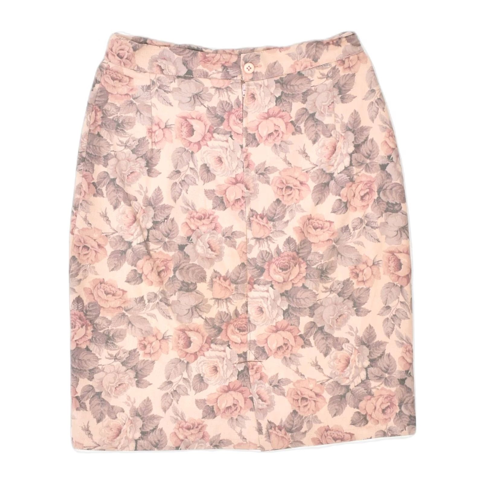 Pinko CIOE Womens Pencil Skirt Pink Floral IT 44 Medium W28 Size 32" / US 10 / IT 46 - 2 Thumbnail